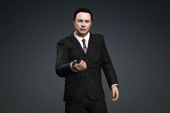 Business Character Similar to Elon Reeve Musk meta human 3D model_5
