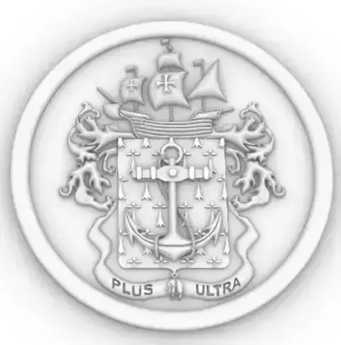 Escudo Armada Nacional de Colombia 3D print model