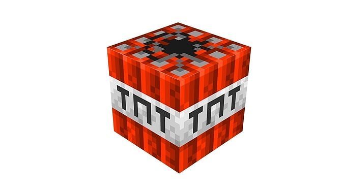 Minecraft TNT 3D model
