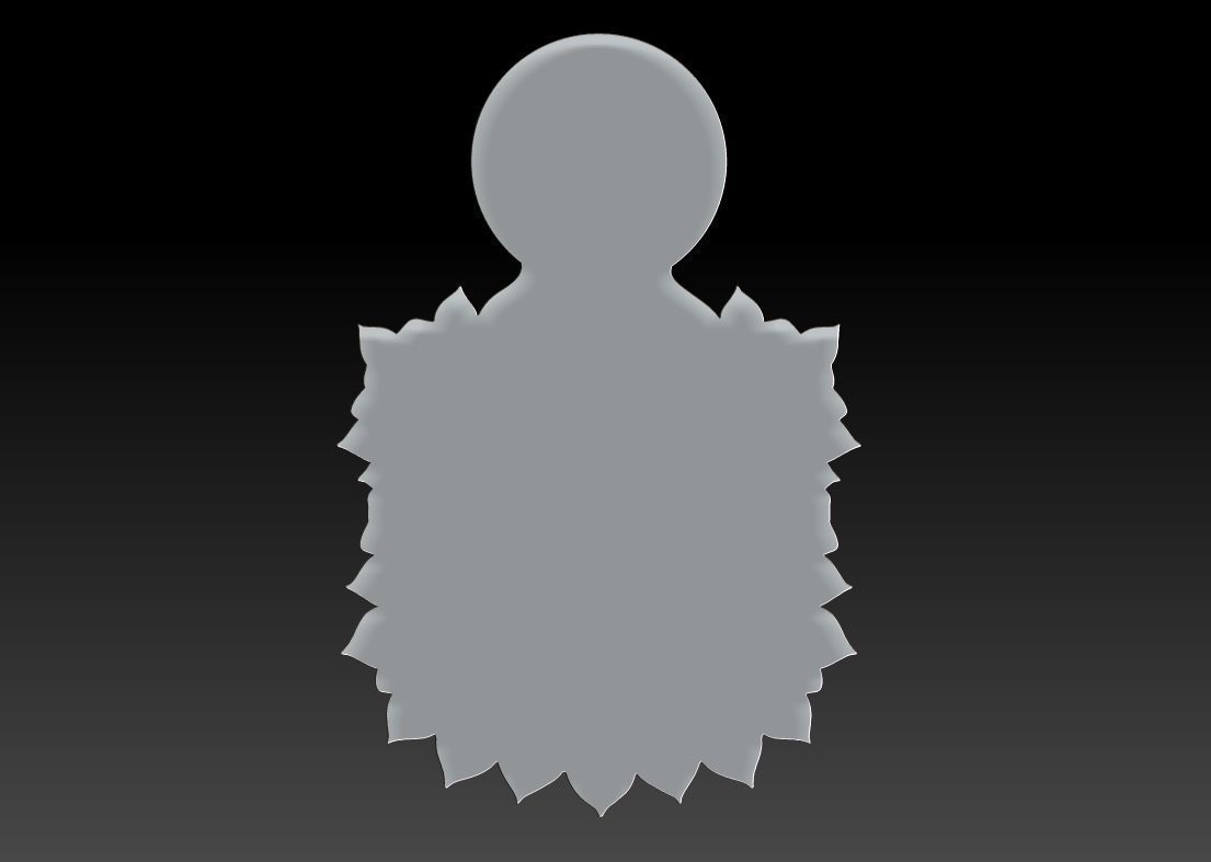 Virgin Mary 18 3D print model_5