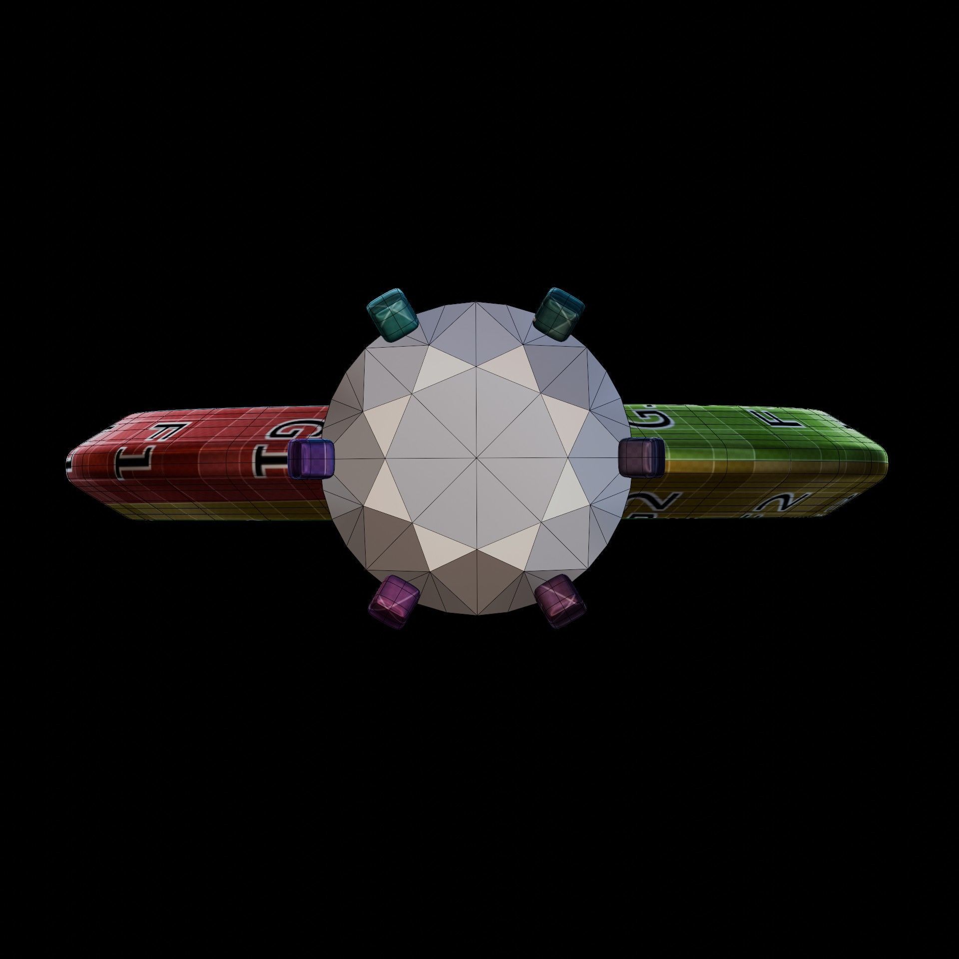 Ring Model for visualization 3D model Low-poly 3D model_5