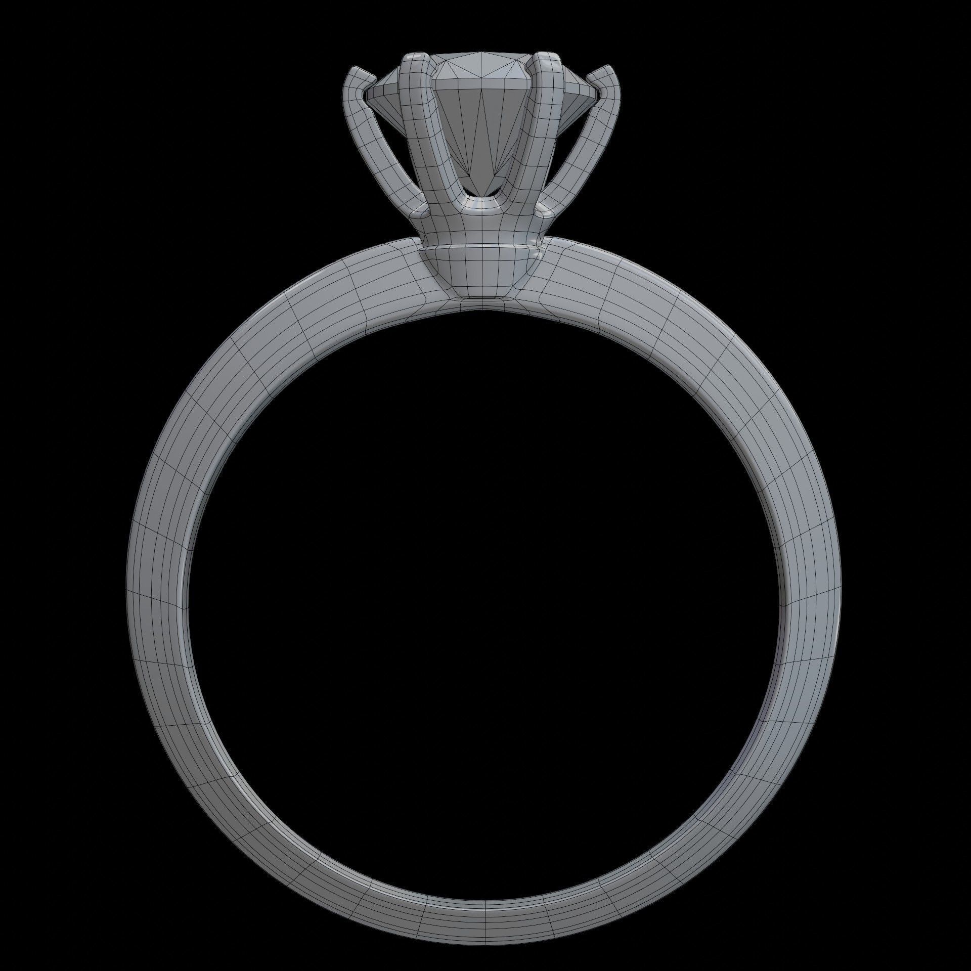Ring Model for visualization 3D model Low-poly 3D model_4