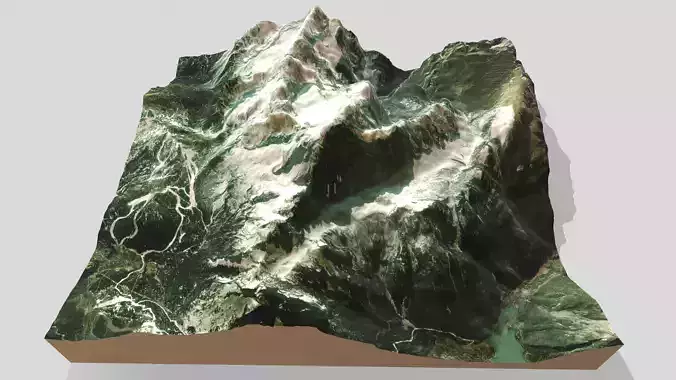  Mountain Landscape Civetta Italy