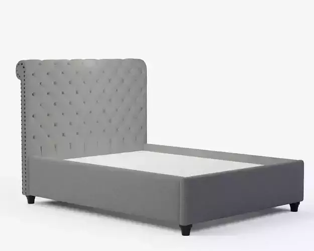 Chesterfield Tufted Upholstered Bed