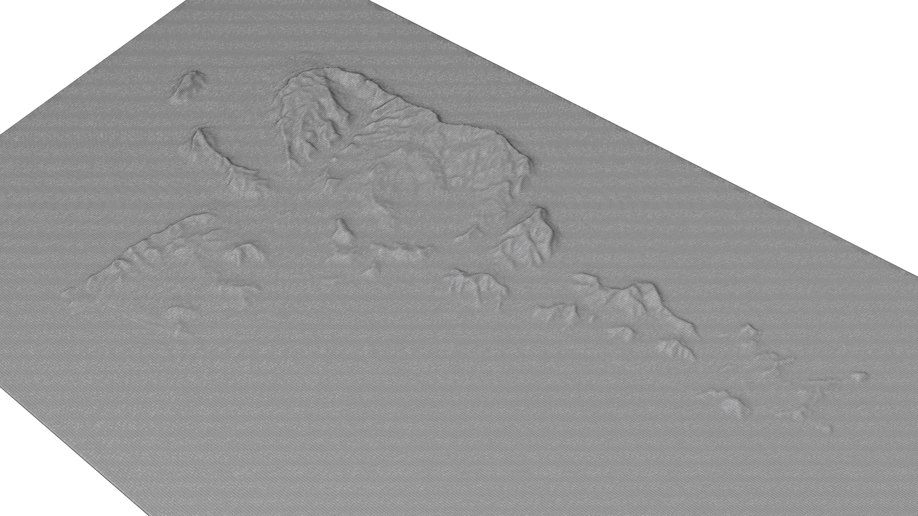 Phu Quoc island full 3D model terrain 3D model_1