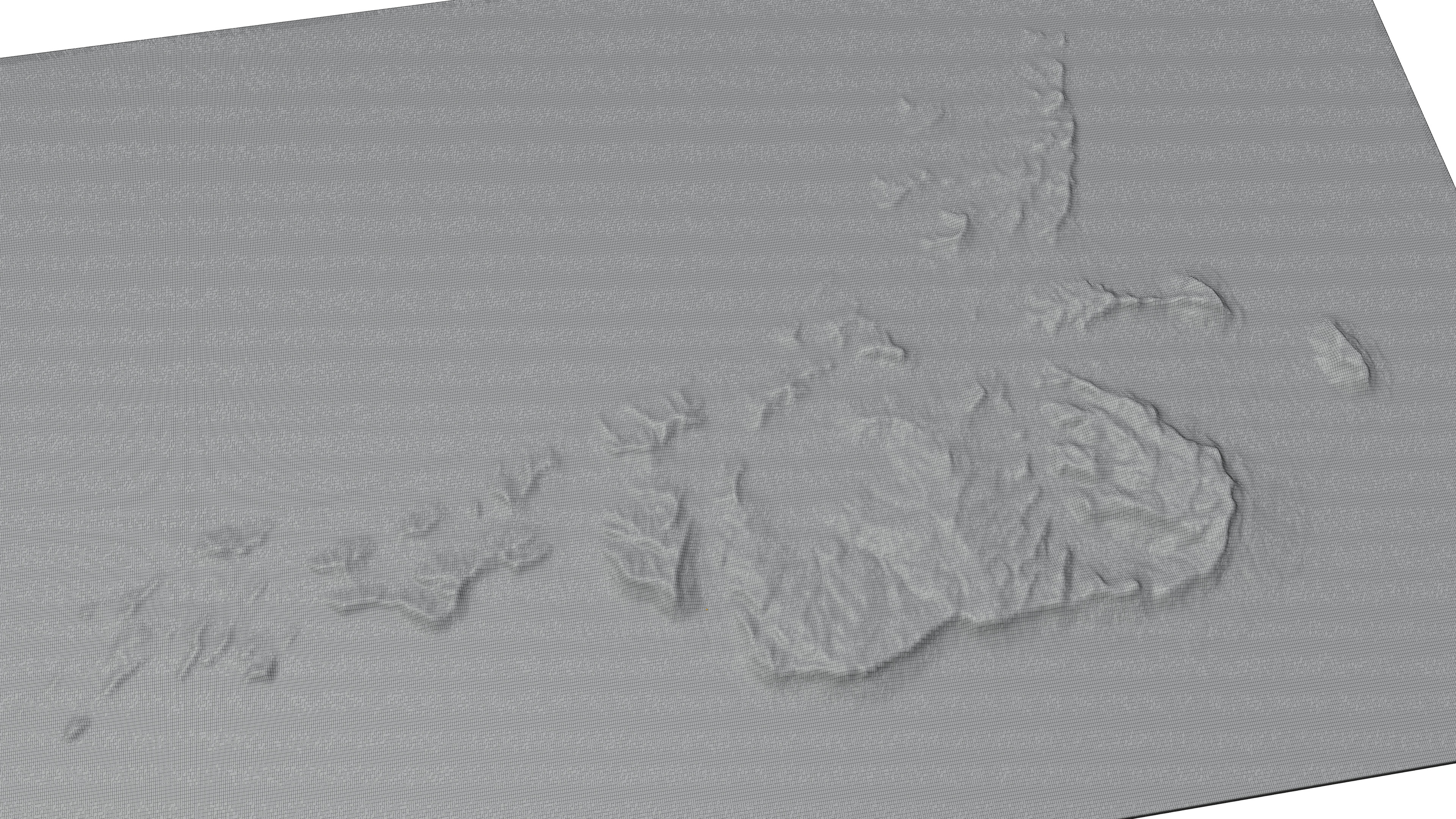 Phu Quoc island full 3D model terrain 3D model_3