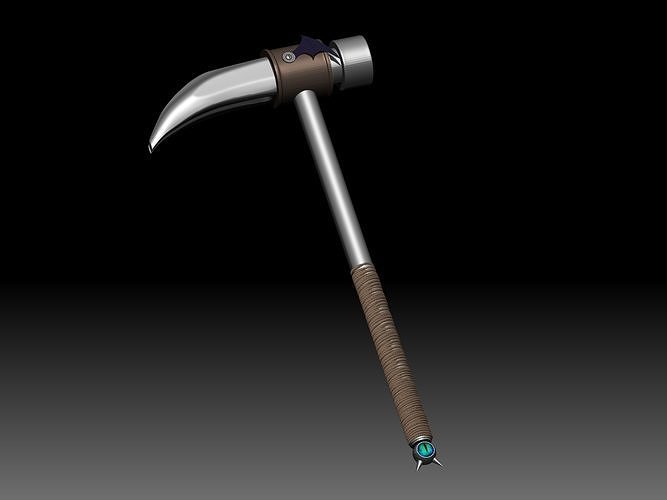 Devil Miner s Pickaxe 3D model
