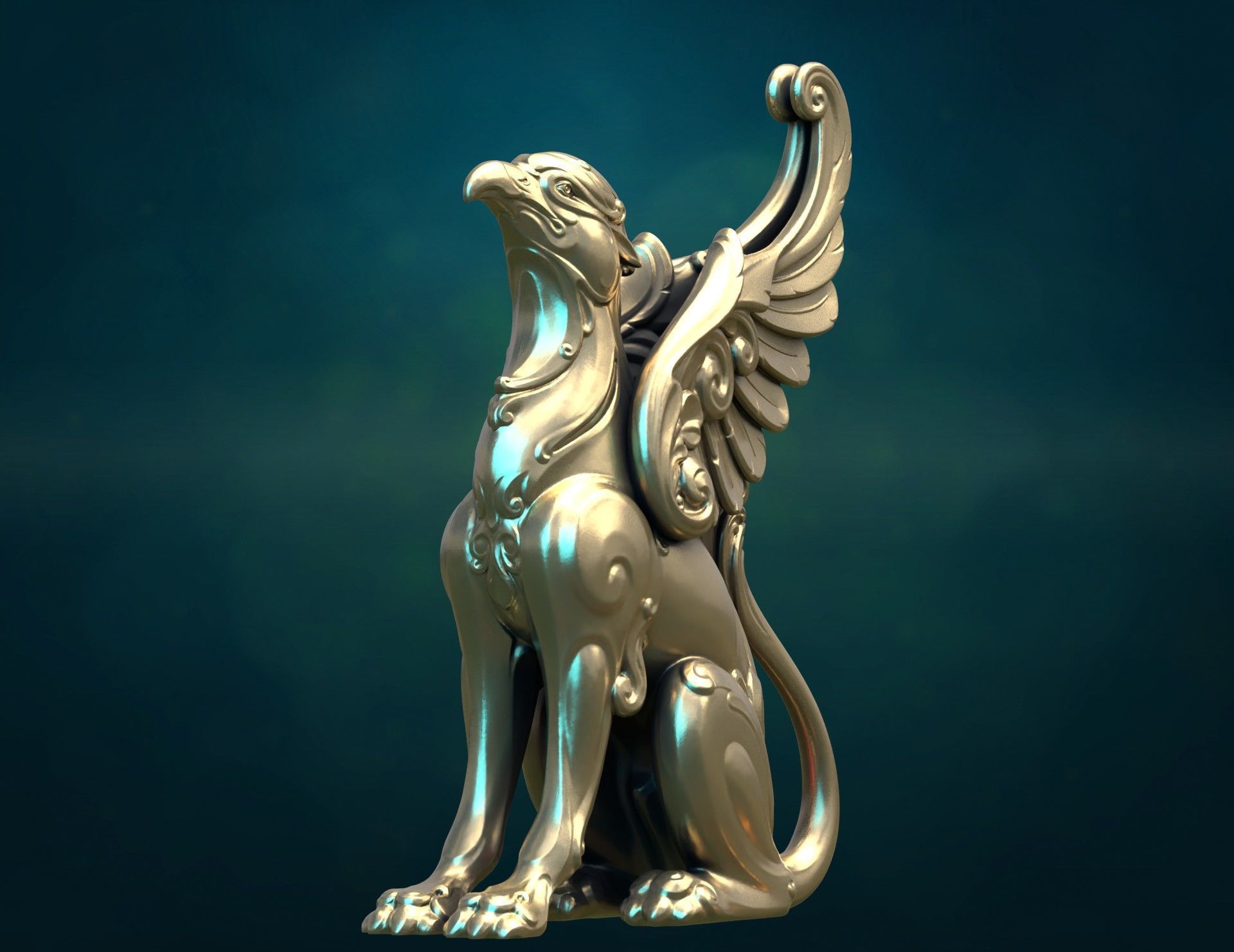 Griffin Gryfon IIa 3D print model_5