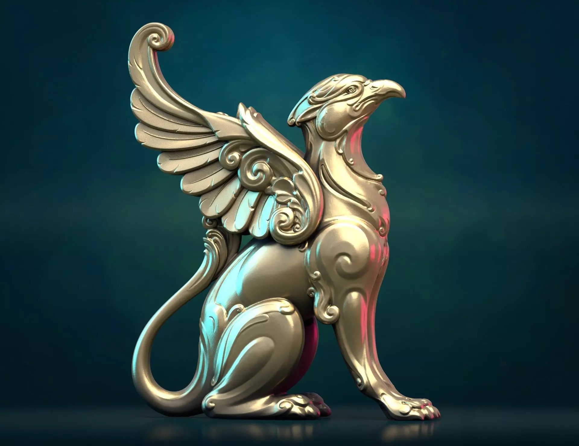 Griffin Gryfon IIa 3D print model_0