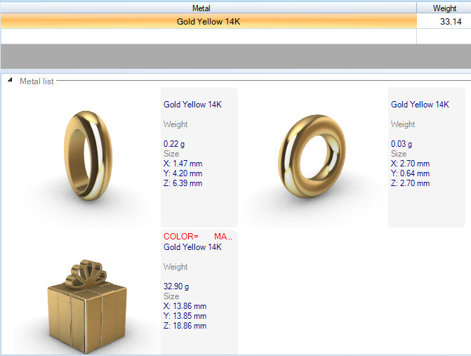 Gift Box Pendant 3D print model_30