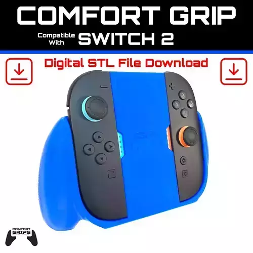 Double Joy-Con Comfort Grip Compatible With Switch 2