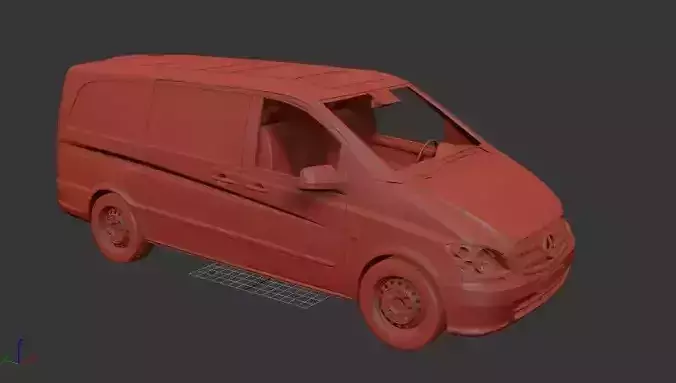 Mercedes Benz Vito PanelVan Long StandardRoof 2011