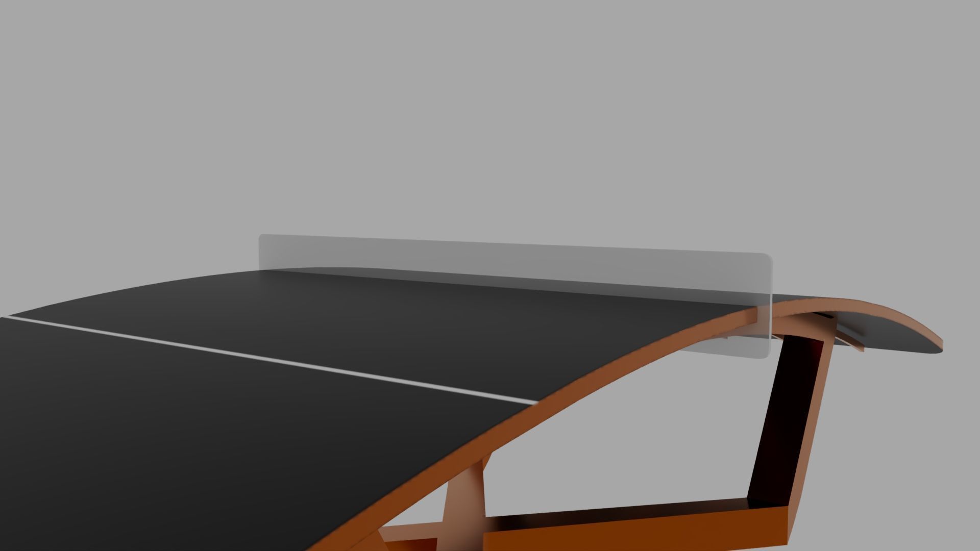 teqball table 3D Model 3D model_8