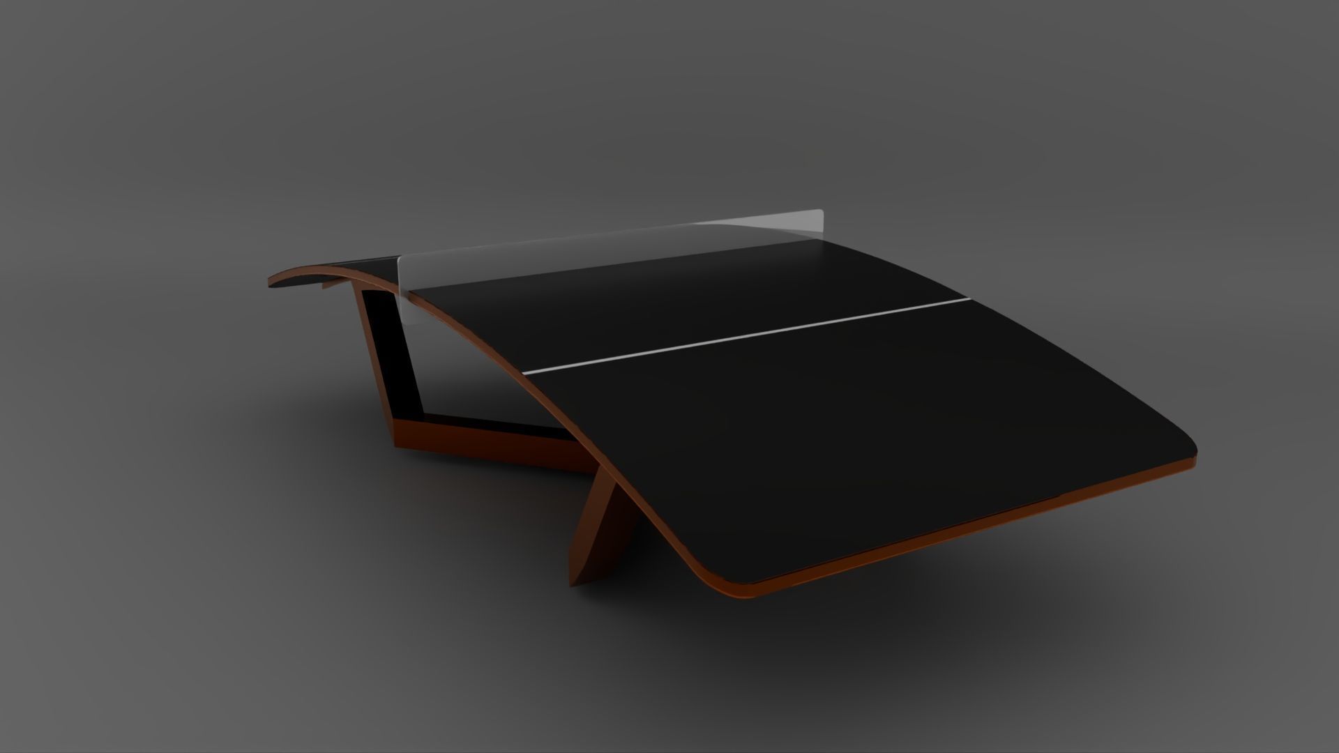 teqball table 3D Model 3D model_4