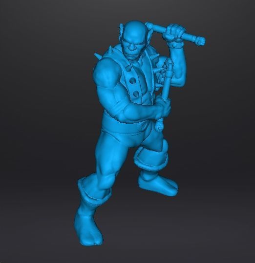 PANTHRO MINIATURE MODEL FIGURE FOR FANTASY GAMES RPG DND 3D print model_12