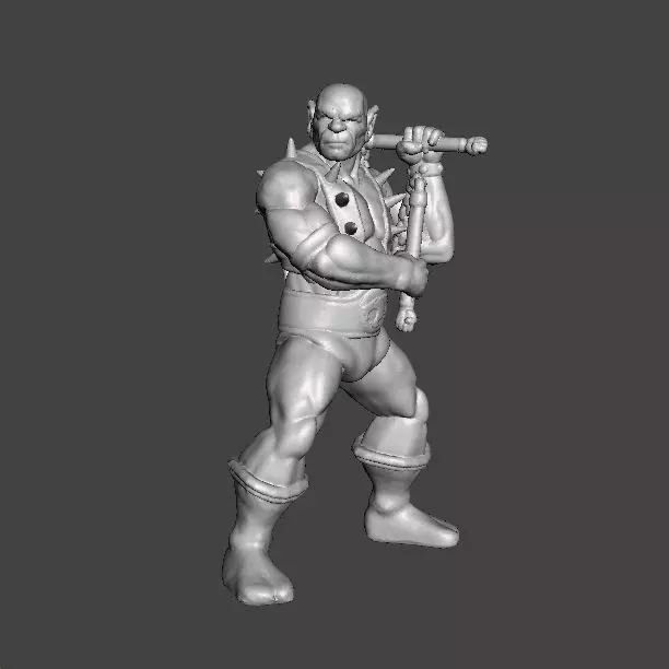 PANTHRO MINIATURE MODEL FIGURE FOR FANTASY GAMES RPG DND 3D print model_0