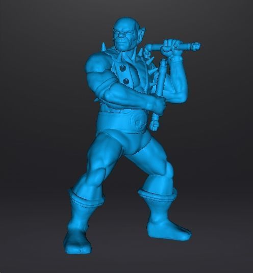 PANTHRO MINIATURE MODEL FIGURE FOR FANTASY GAMES RPG DND 3D print model_9