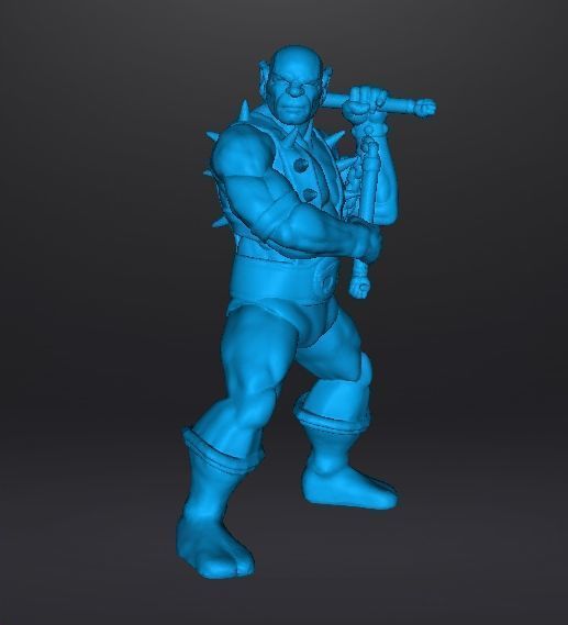 PANTHRO MINIATURE MODEL FIGURE FOR FANTASY GAMES RPG DND 3D print model_11
