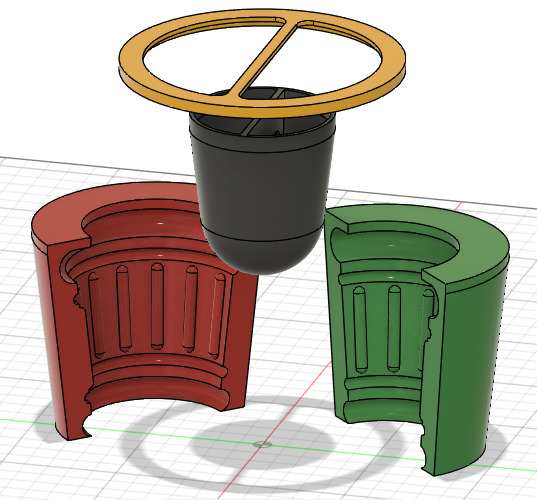 Vase Mold Classic 3D print model_2