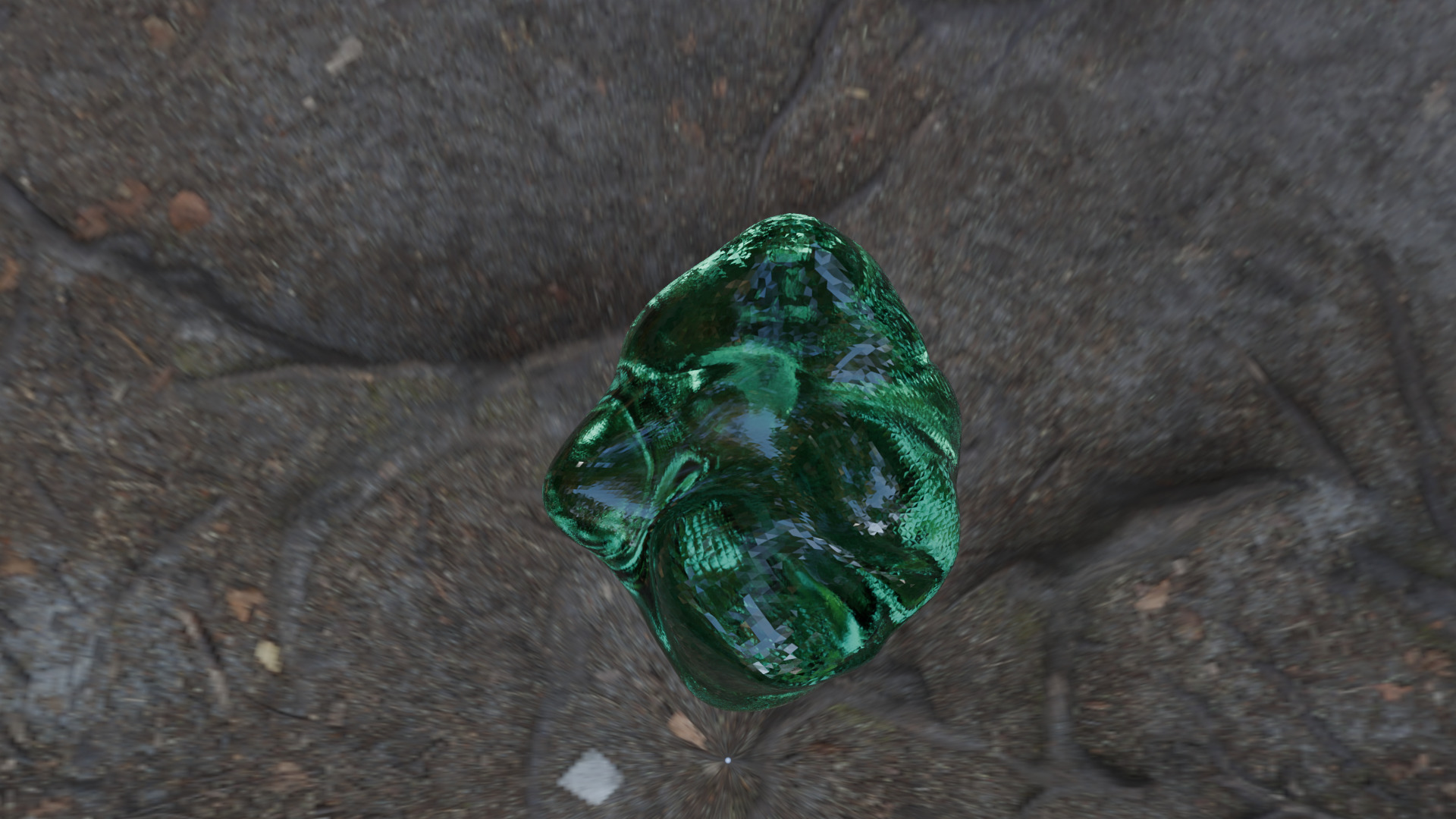 Pure Emerald 3D model_3