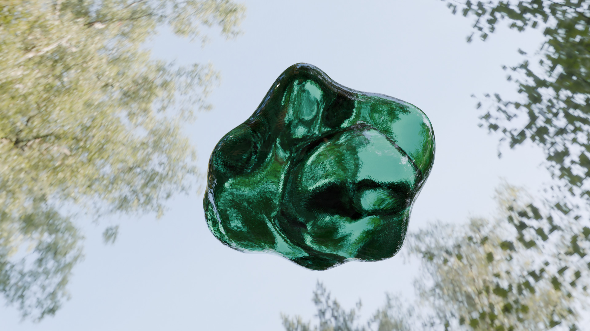 Pure Emerald 3D model_4