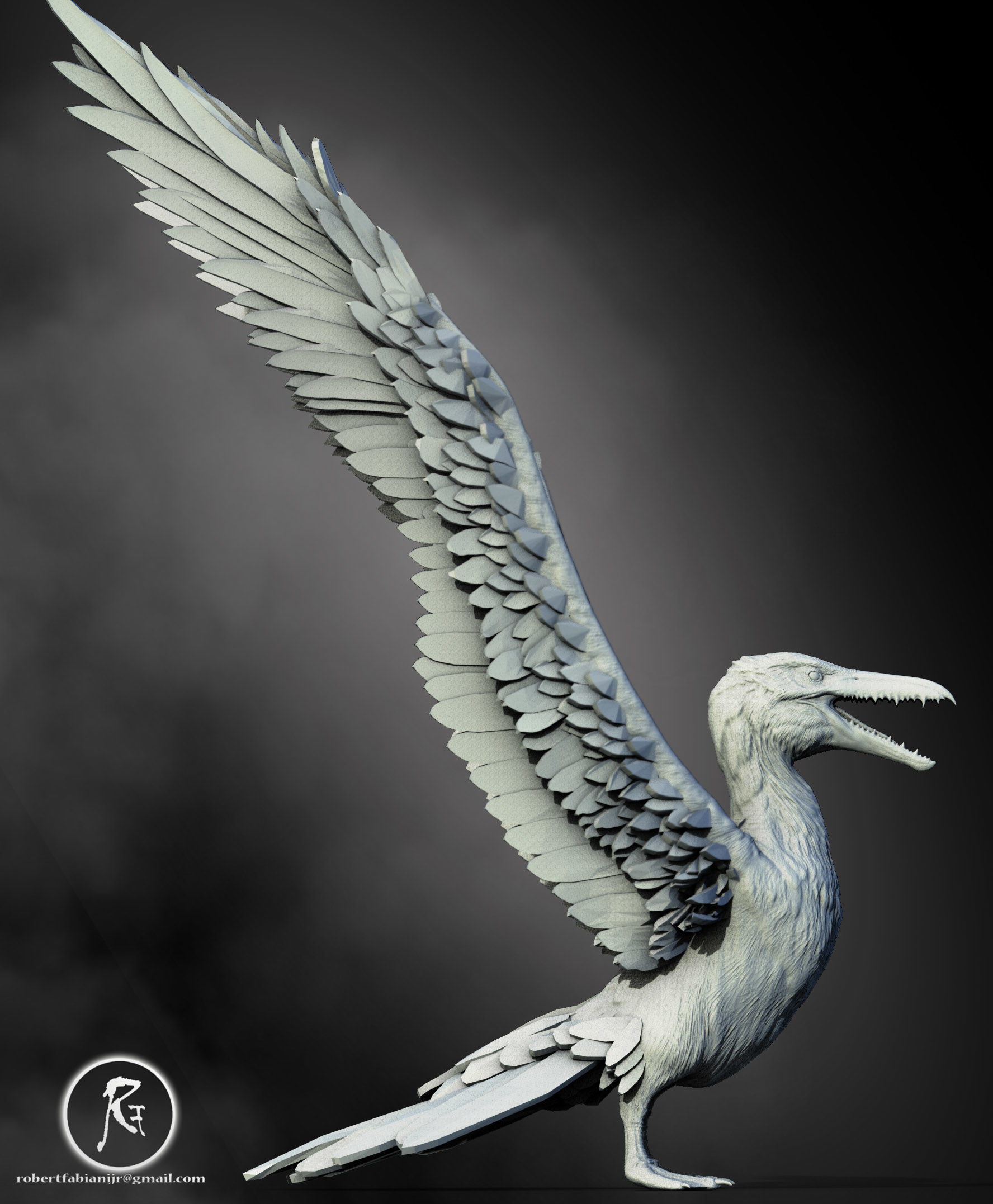 Pelagornis The Giant of the Ancient Skies 3D print model_2