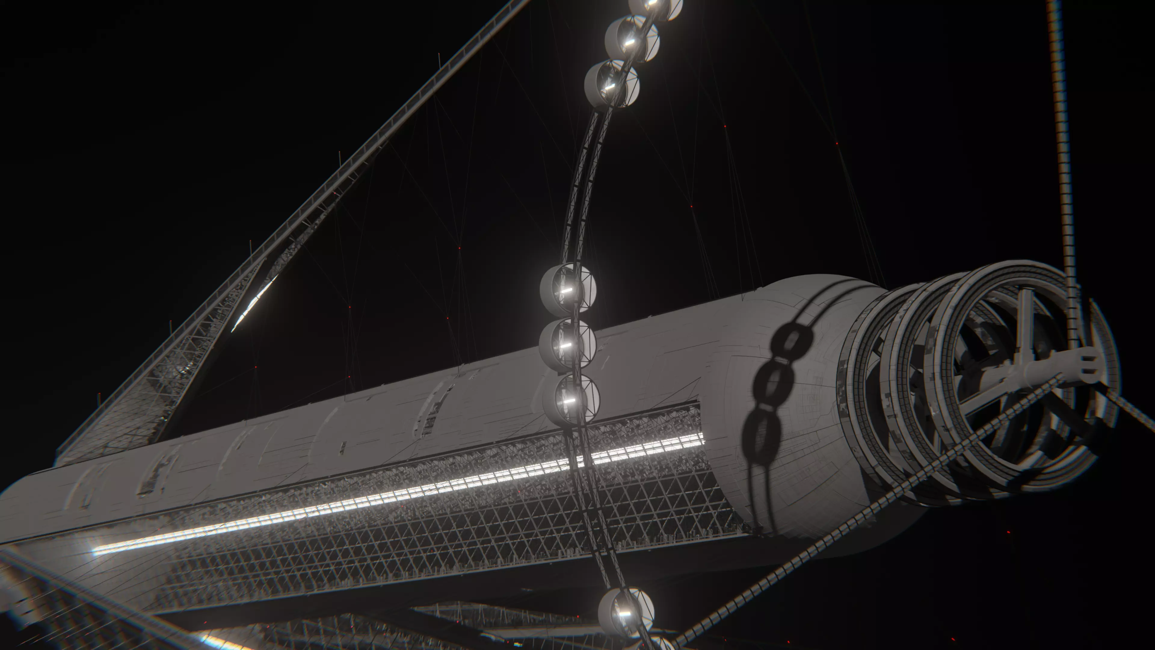 O Neill Cylinder Open-Type 3D model_0