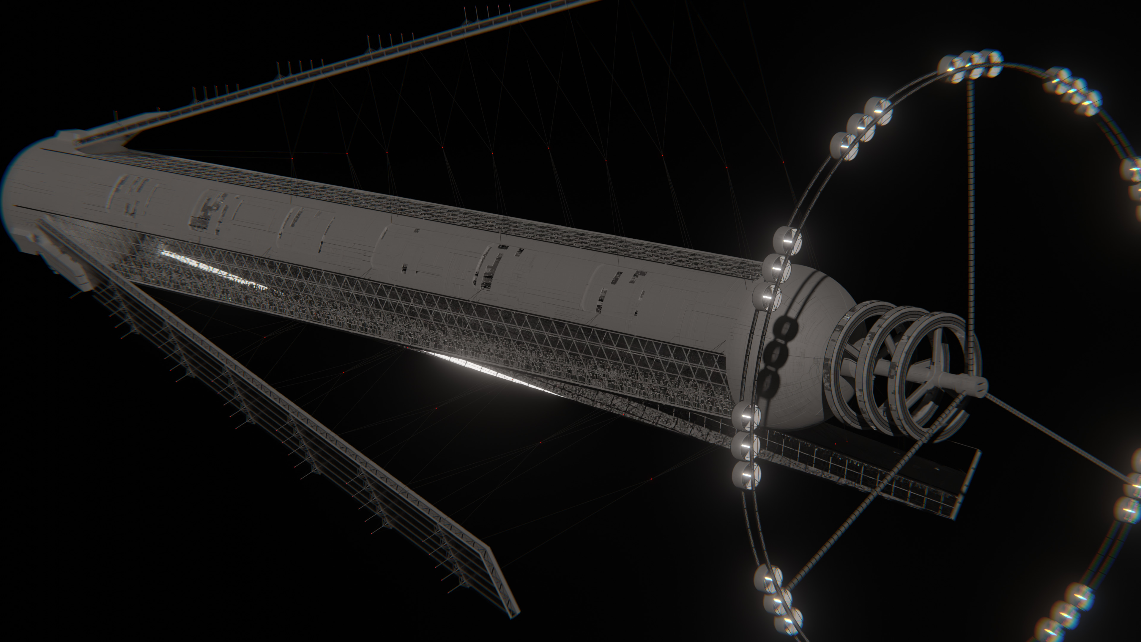 O Neill Cylinder Open-Type 3D model_2