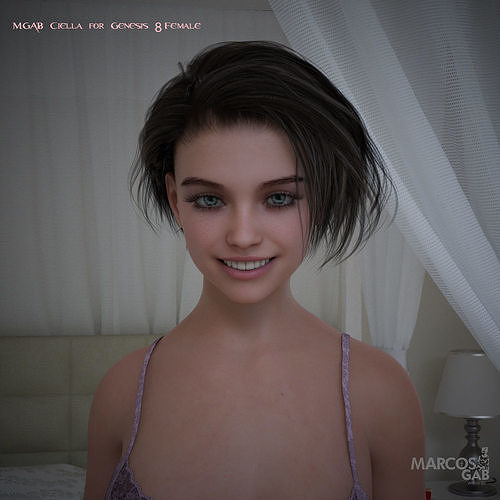 MGAB Ciella for Genesis 8 Female 3D model