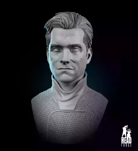 HomeLander Bust - Serious Expression