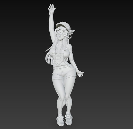 Sexy Arale - Dragon Ball 3D print model