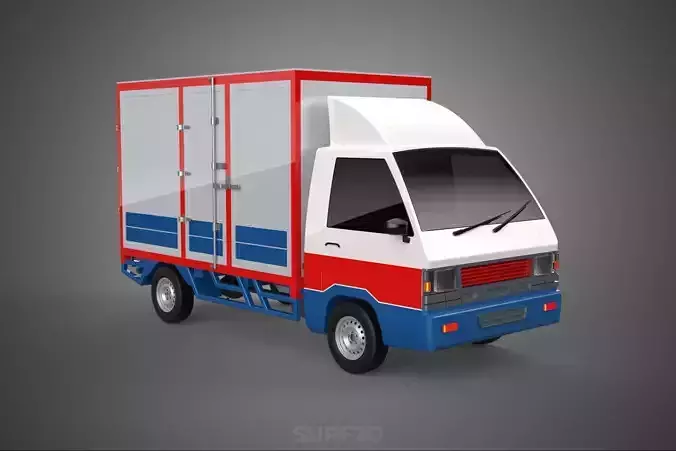 POST MAIL POSTAL SERVICE DELIVERY BOX CUBE TRUCK VAN CAR VEHICLE