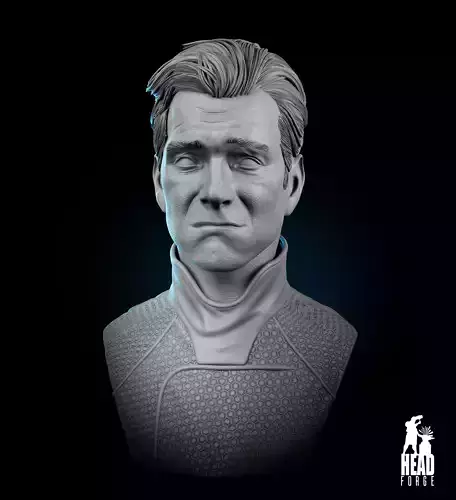 HomeLander Bust - Serious Expression