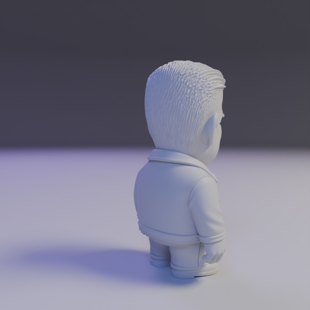 Adam Clayton chibi 3D print model_13
