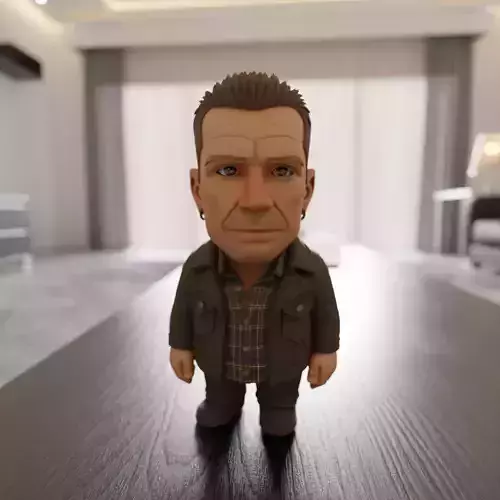 Larry Mullen Jr chibi