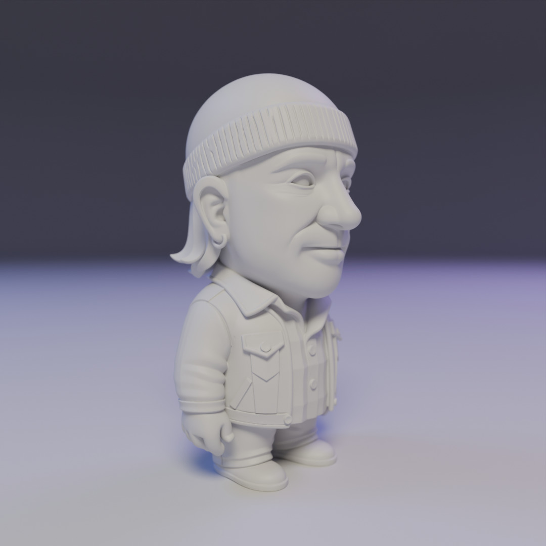 The Edge chibi 3D print model_8