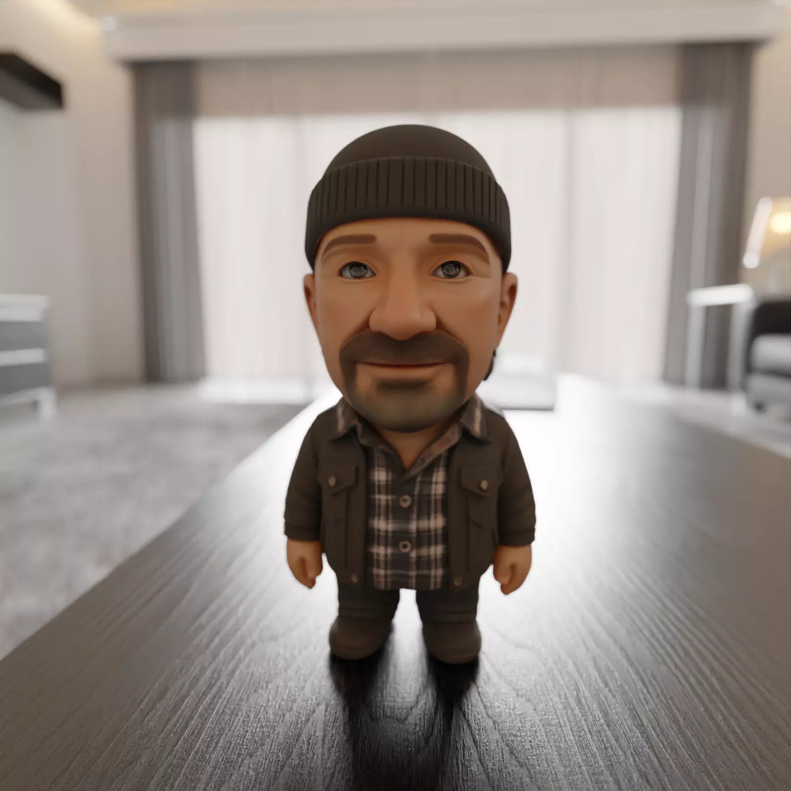 The Edge chibi 3D print model_0