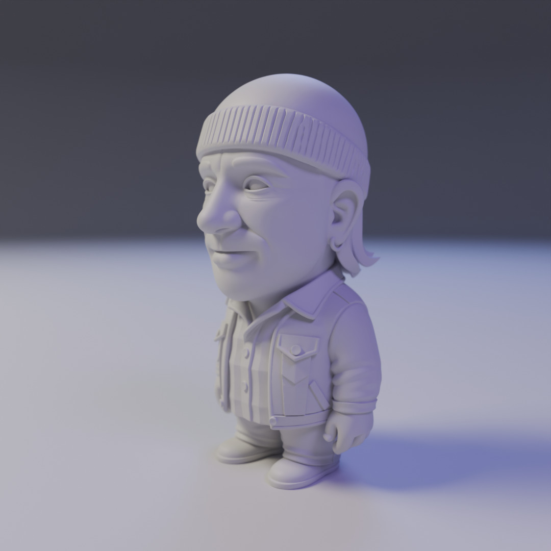 The Edge chibi 3D print model_10