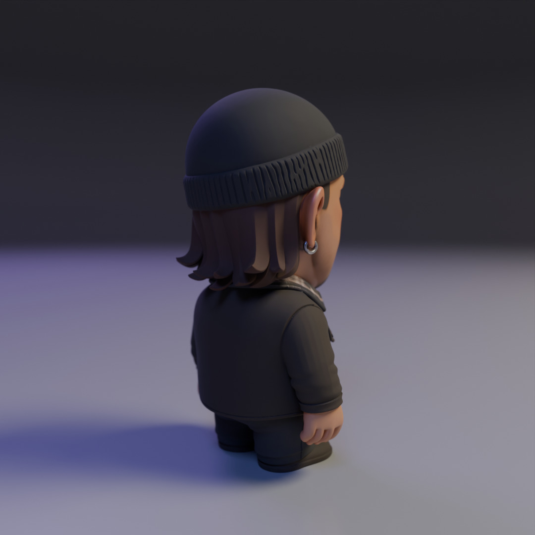 The Edge chibi 3D print model_13