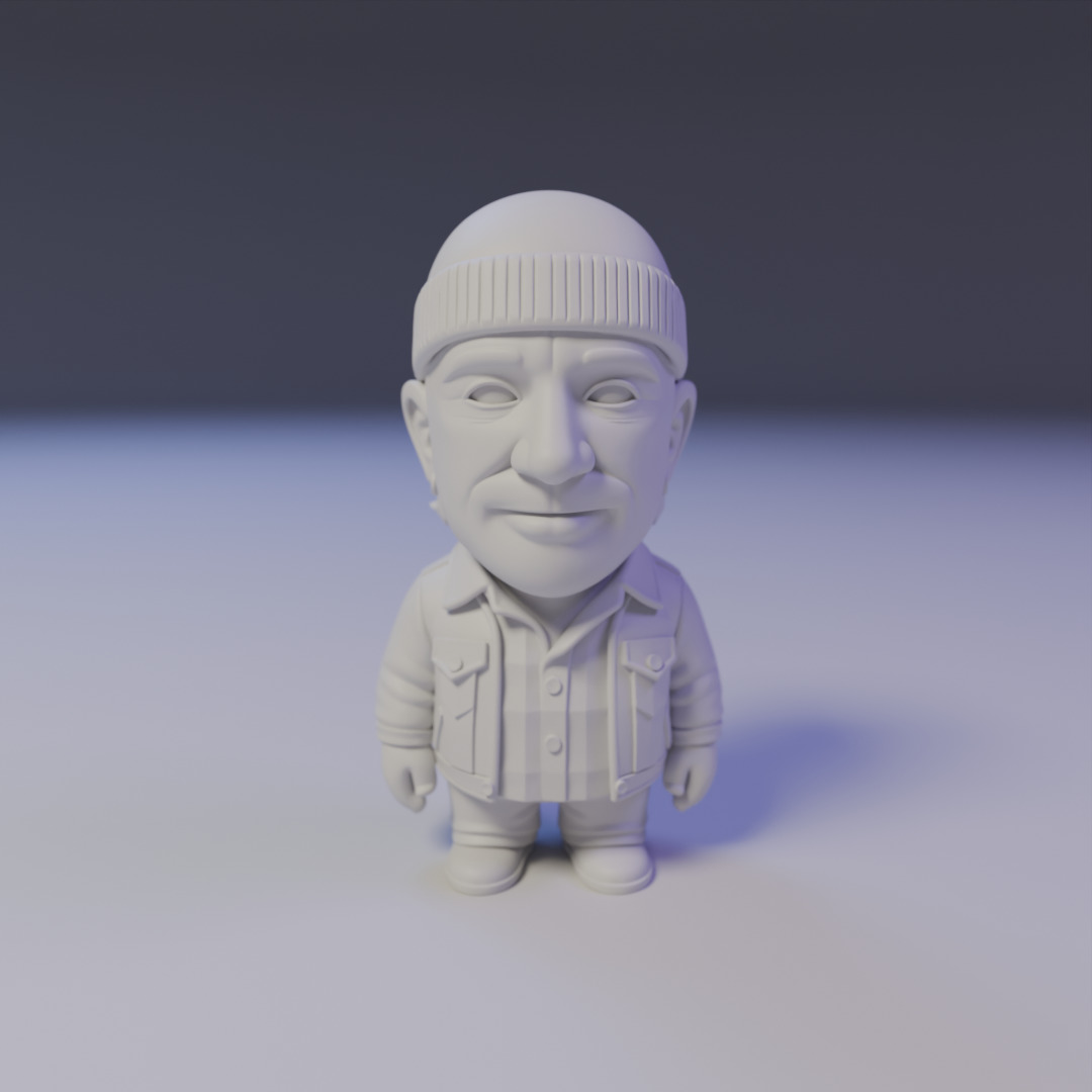 The Edge chibi 3D print model_16