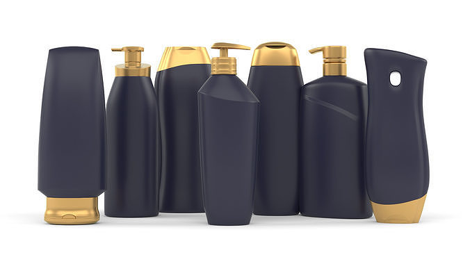 Plastic Bottle Collection 3D model