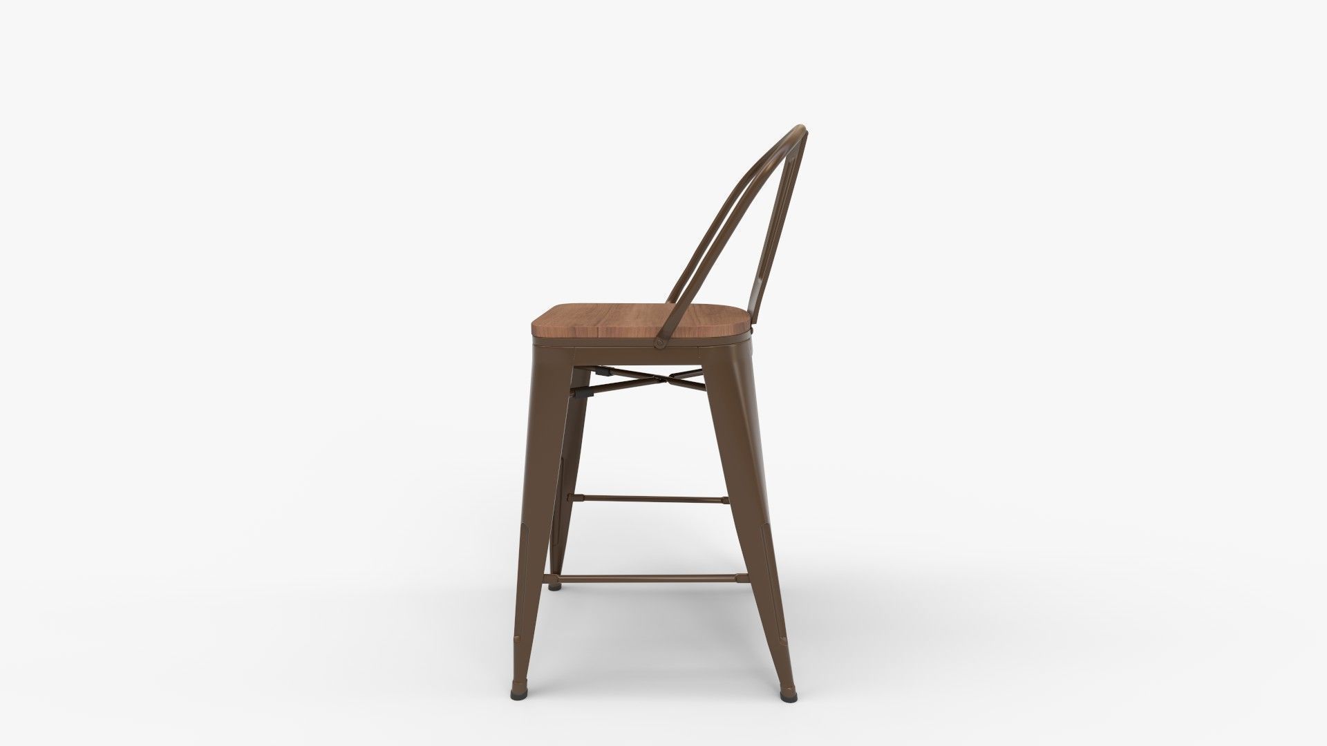Andeworld Bar Stool 3D model_5