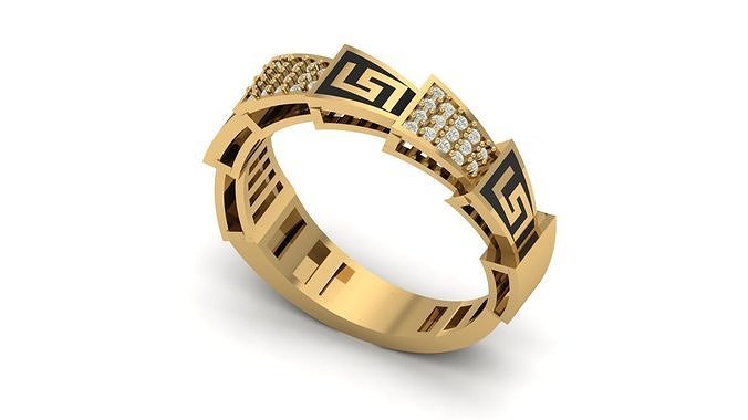 Band Ring  3D print model