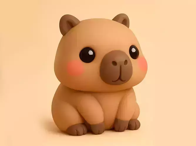 Capybara 3D