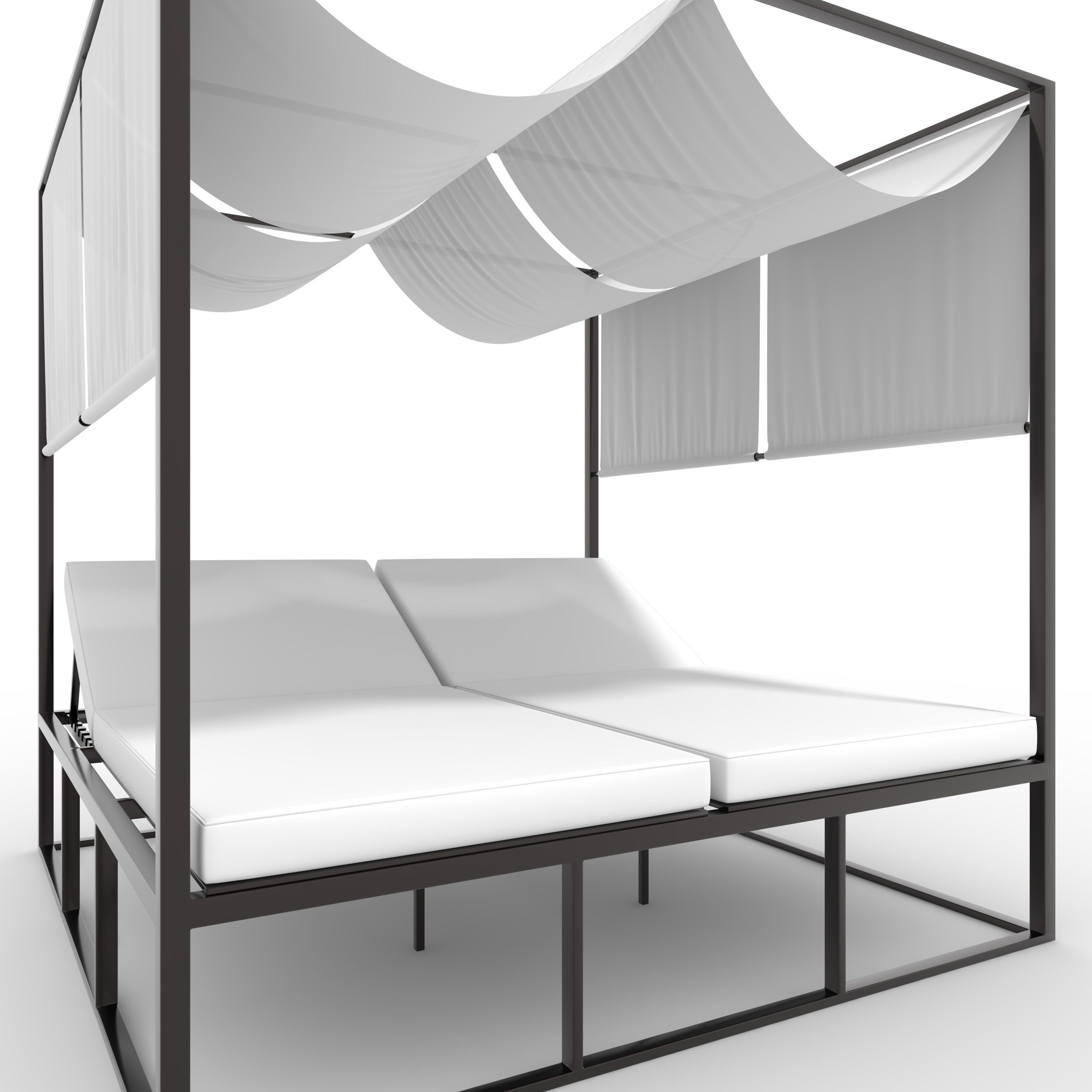 Poolside Cabana 01 3D model_10