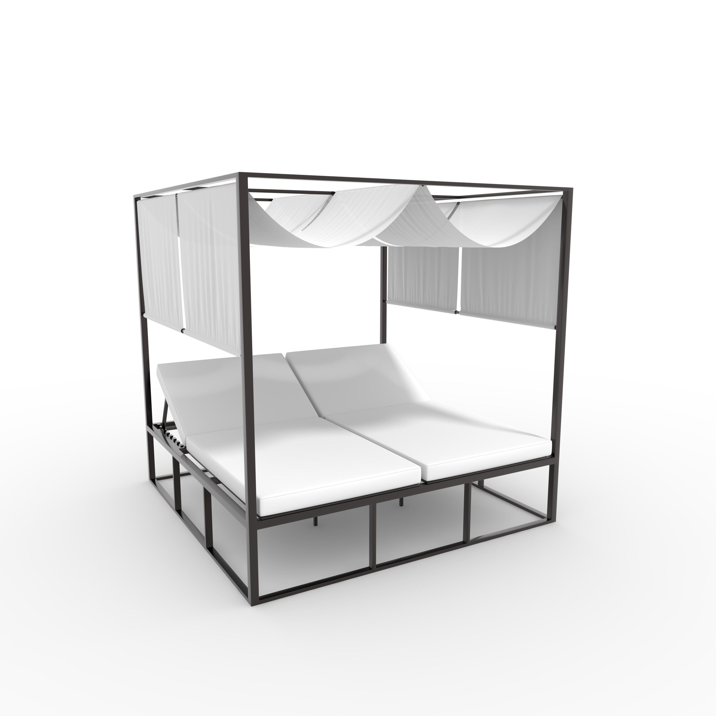 Poolside Cabana 01 3D model_6