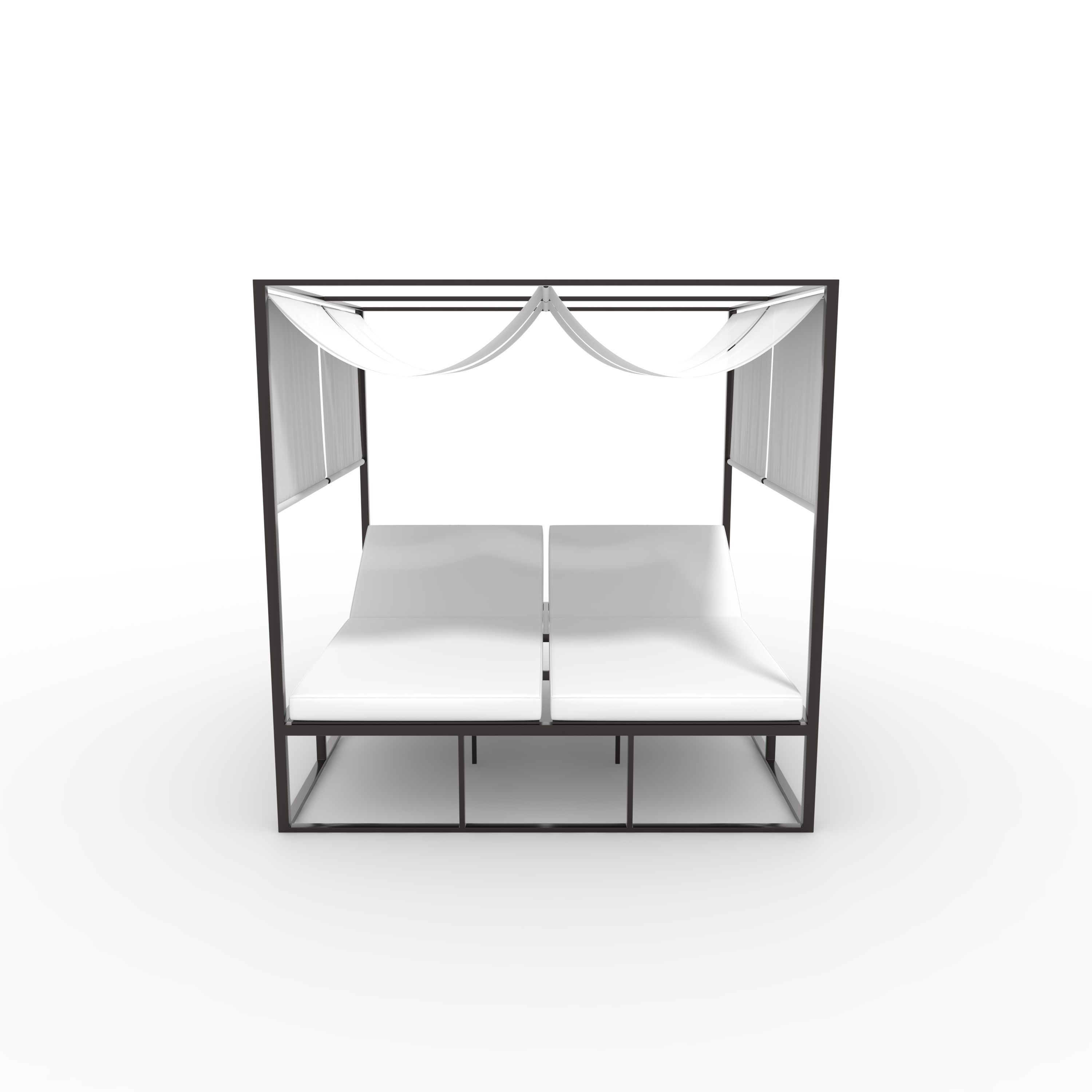 Poolside Cabana 01 3D model_7