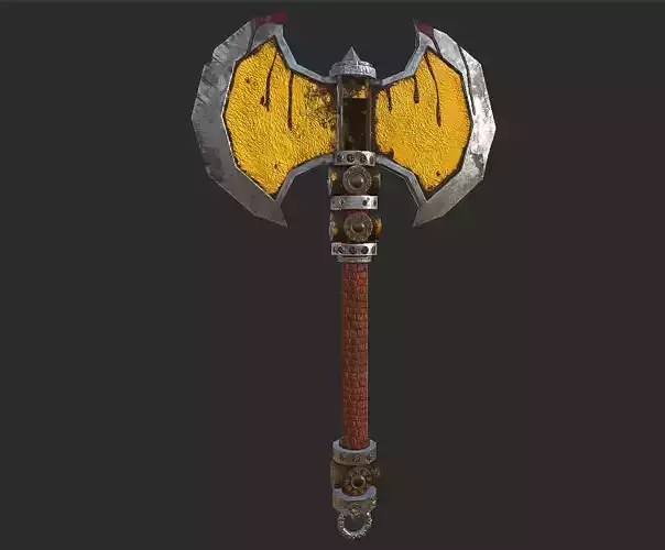 Low Poly Axe