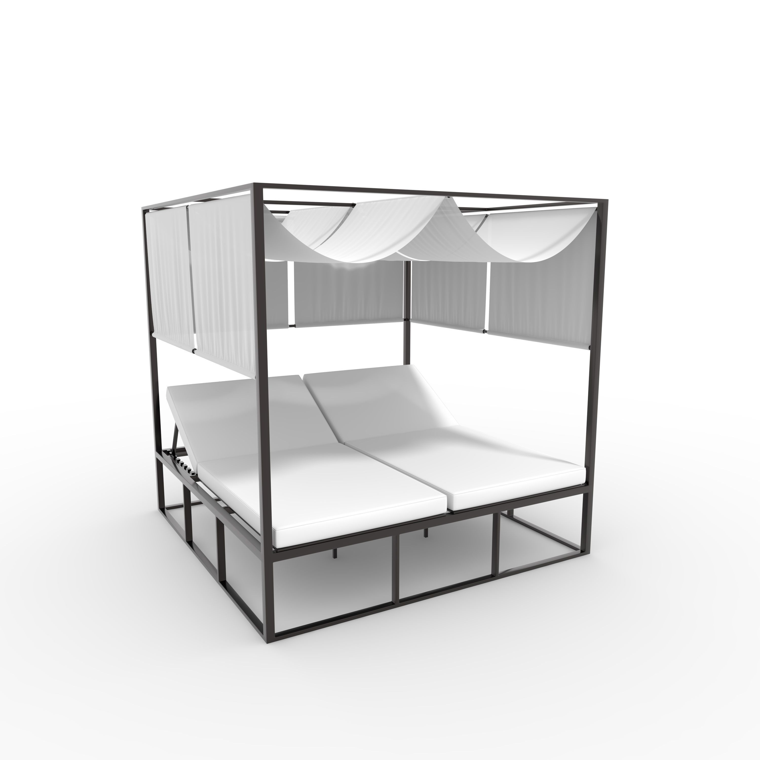 Poolside Cabana 02 3D model_6