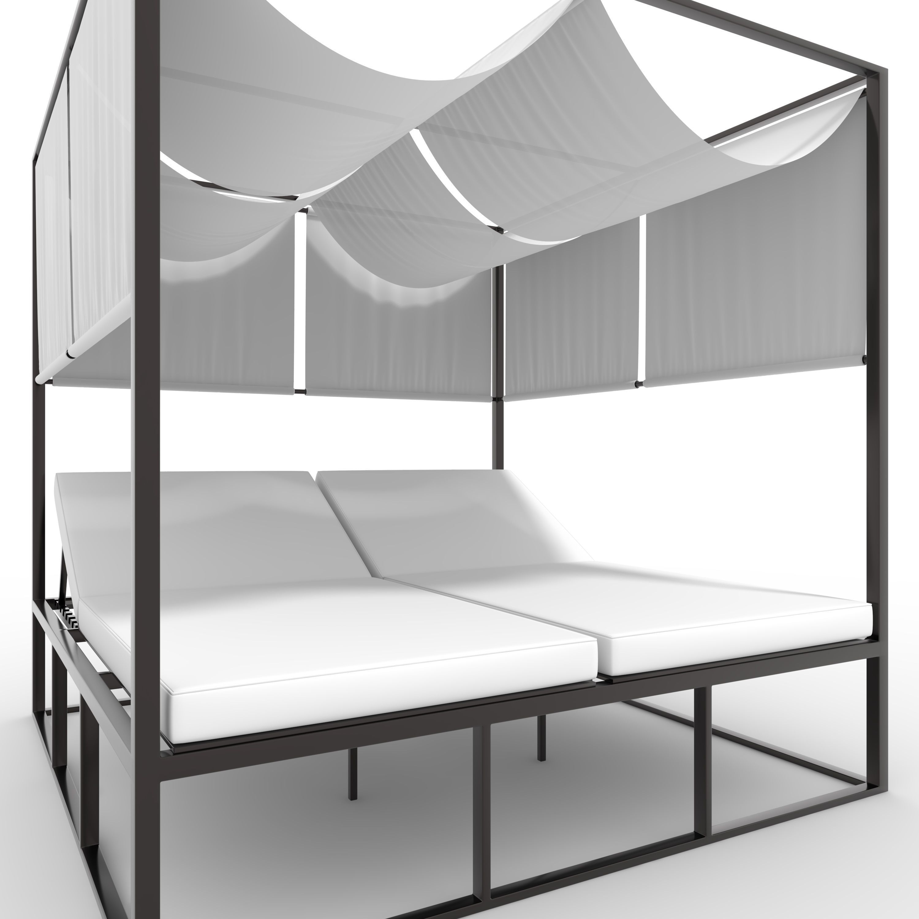 Poolside Cabana 02 3D model_10